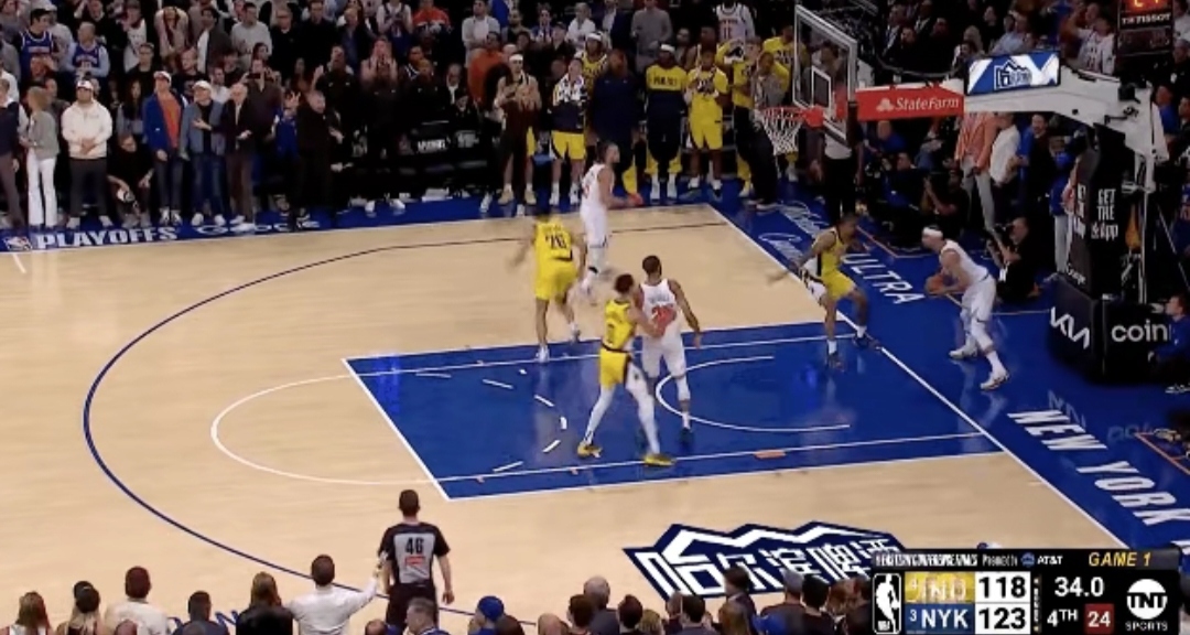 步行者被尼克斯逆转失利